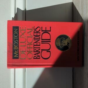 Mr. Boston Deluxe Official Bartenders Guide Vintage Hardcover
